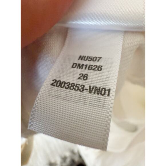 Madewell | NWT Fluted Midi Skirt in Tile White | Sz 26 - Picture 10 of 10